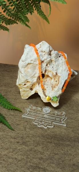 Halskette Orange Kiss Komplettansicht 1